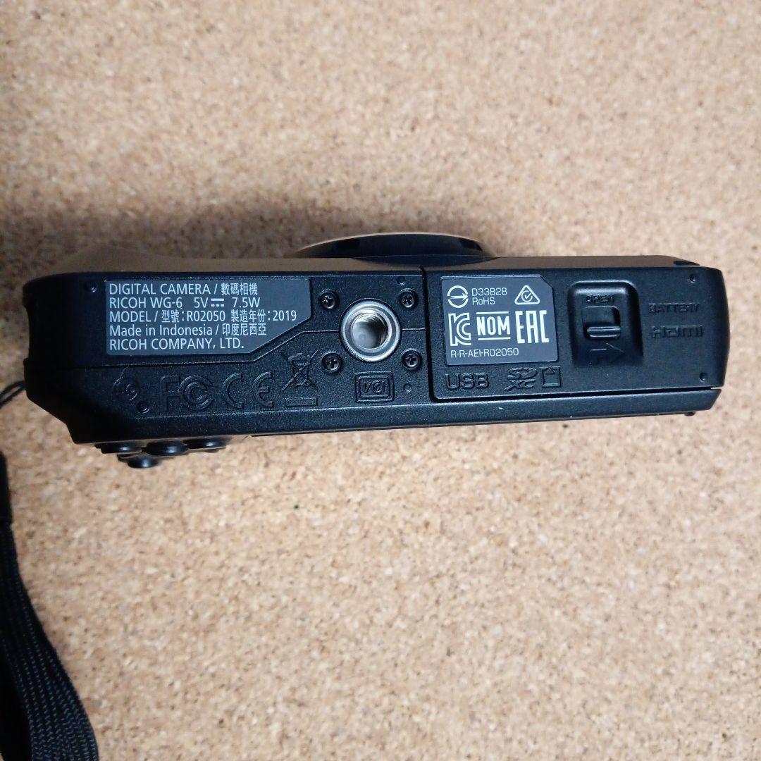 RICOH WG-6 ブラック