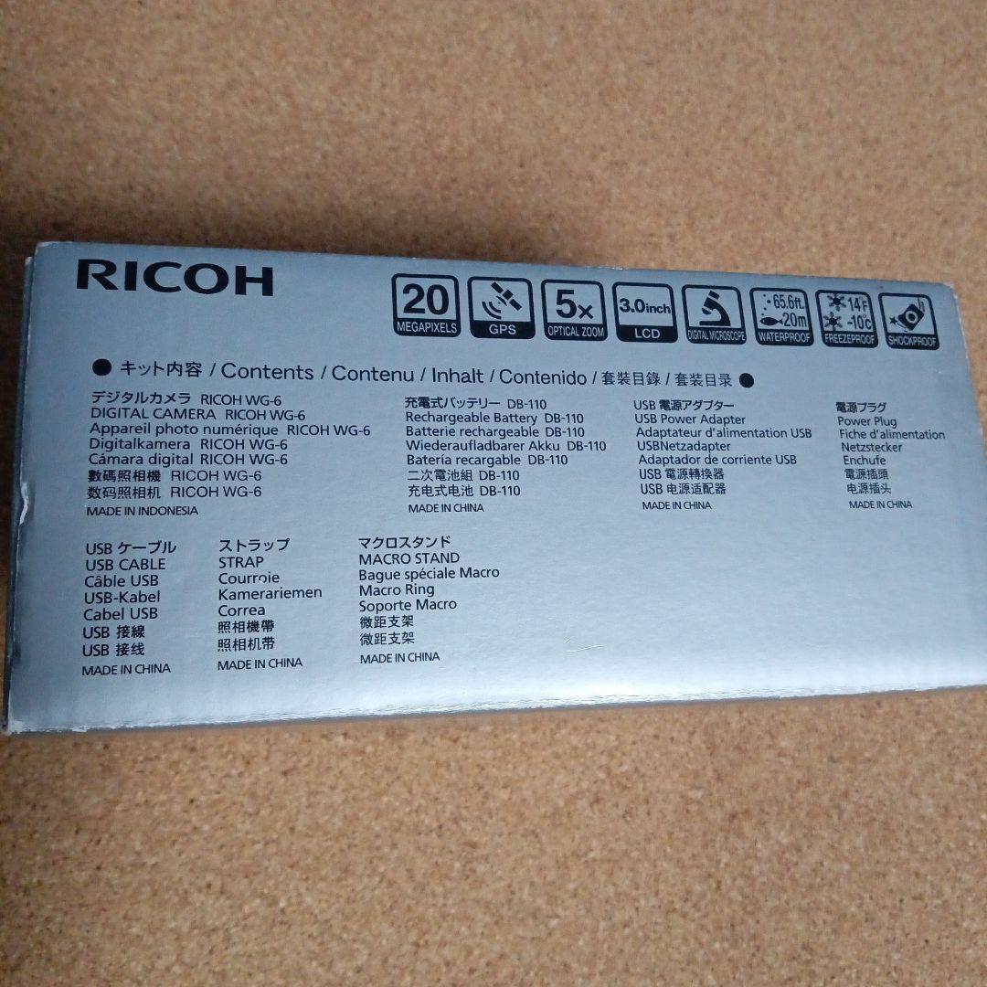 RICOH WG-6 ブラック