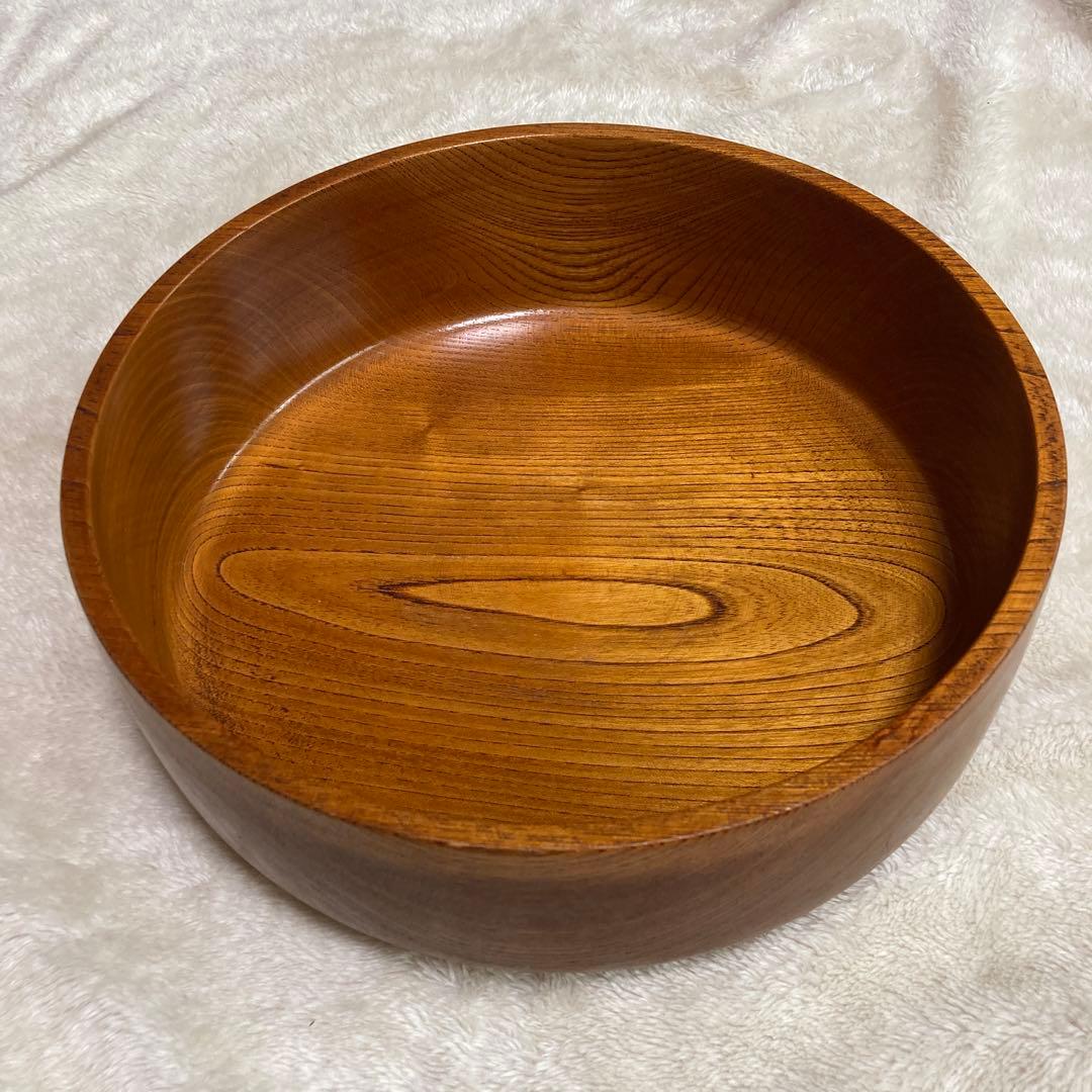 山中漆器　欅　けやき　茶櫃　欅　お櫃　くりぬき　漆器　天然木