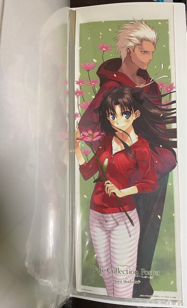 Fate/stay night コレクションポスター バインダー コンプティーク