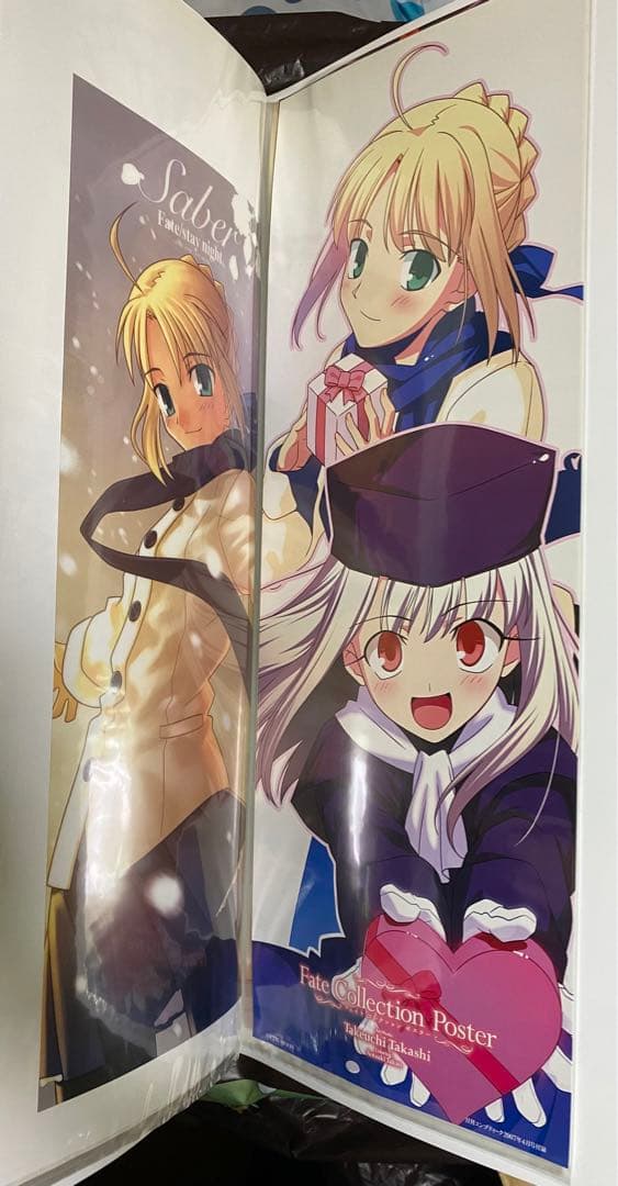 Fate/stay night コレクションポスター バインダー コンプティーク