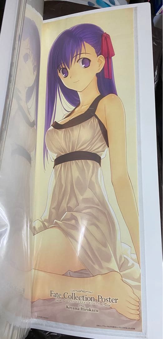 Fate/stay night コレクションポスター バインダー コンプティーク