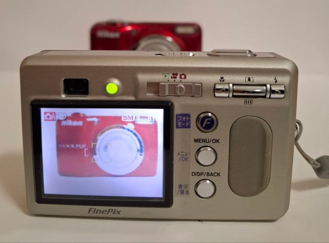 [美品希少]富士フィルム FUJIFILM Finepix F455 コンテジ