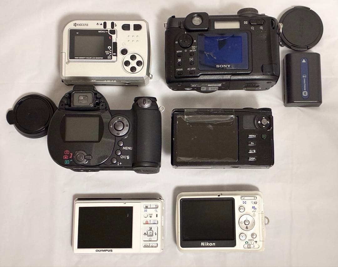 【デジタルカメラ】6台セット（ソニー　Cyber-shot 含む）