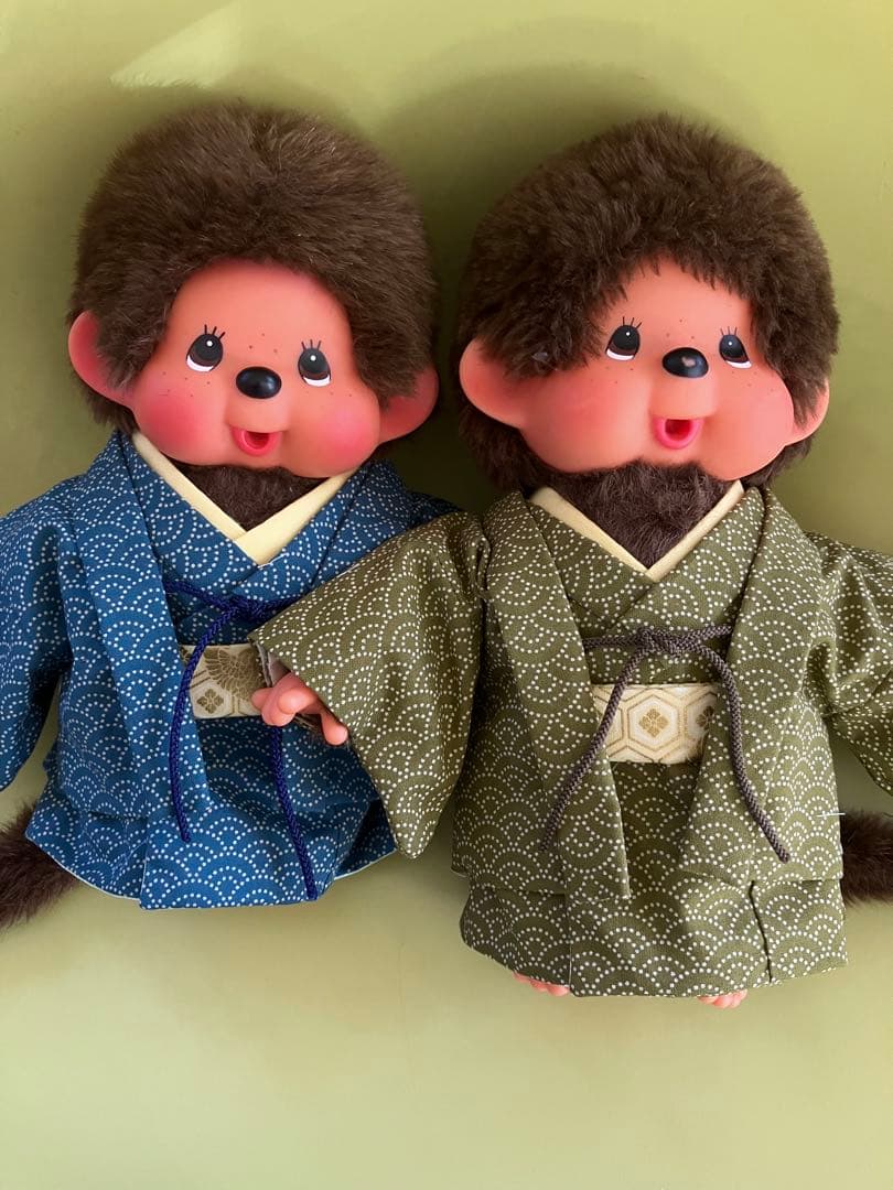 【専用】ぬいぐるみ　和服アンサンブル　モンチッチ男Mに似合います