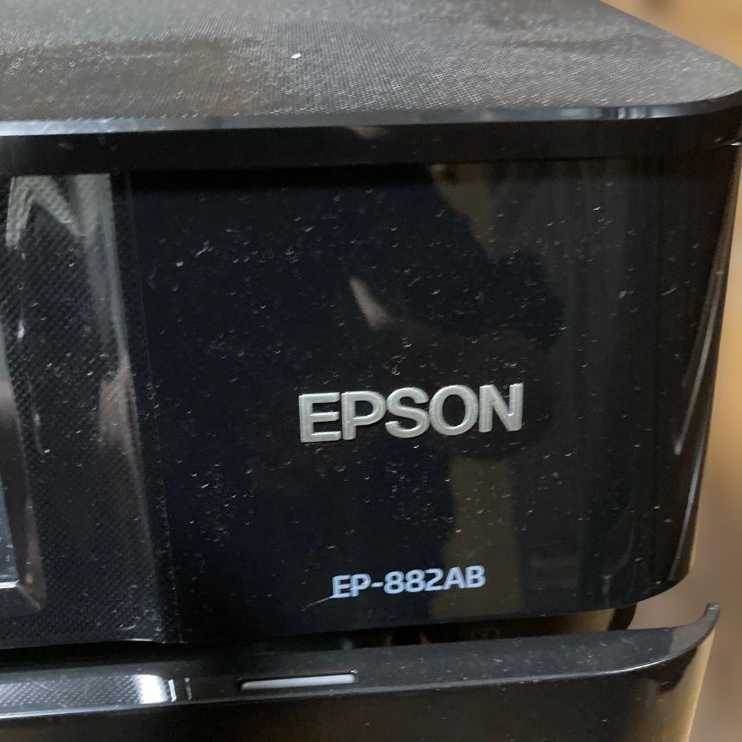 ジャンク品　EPSON EP-882AB ブラックプリンター　プラグなし