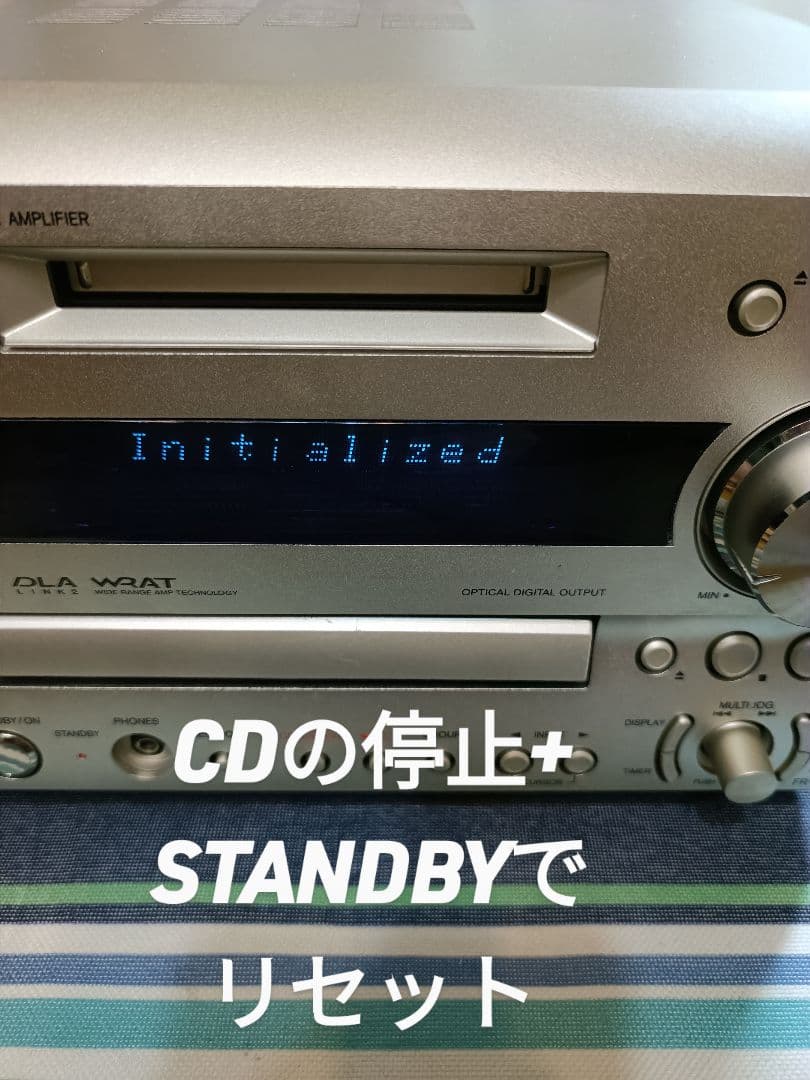 ONKYO FR-S7GX CD.MD.FM/AM 整備済 完動品 リモコン付