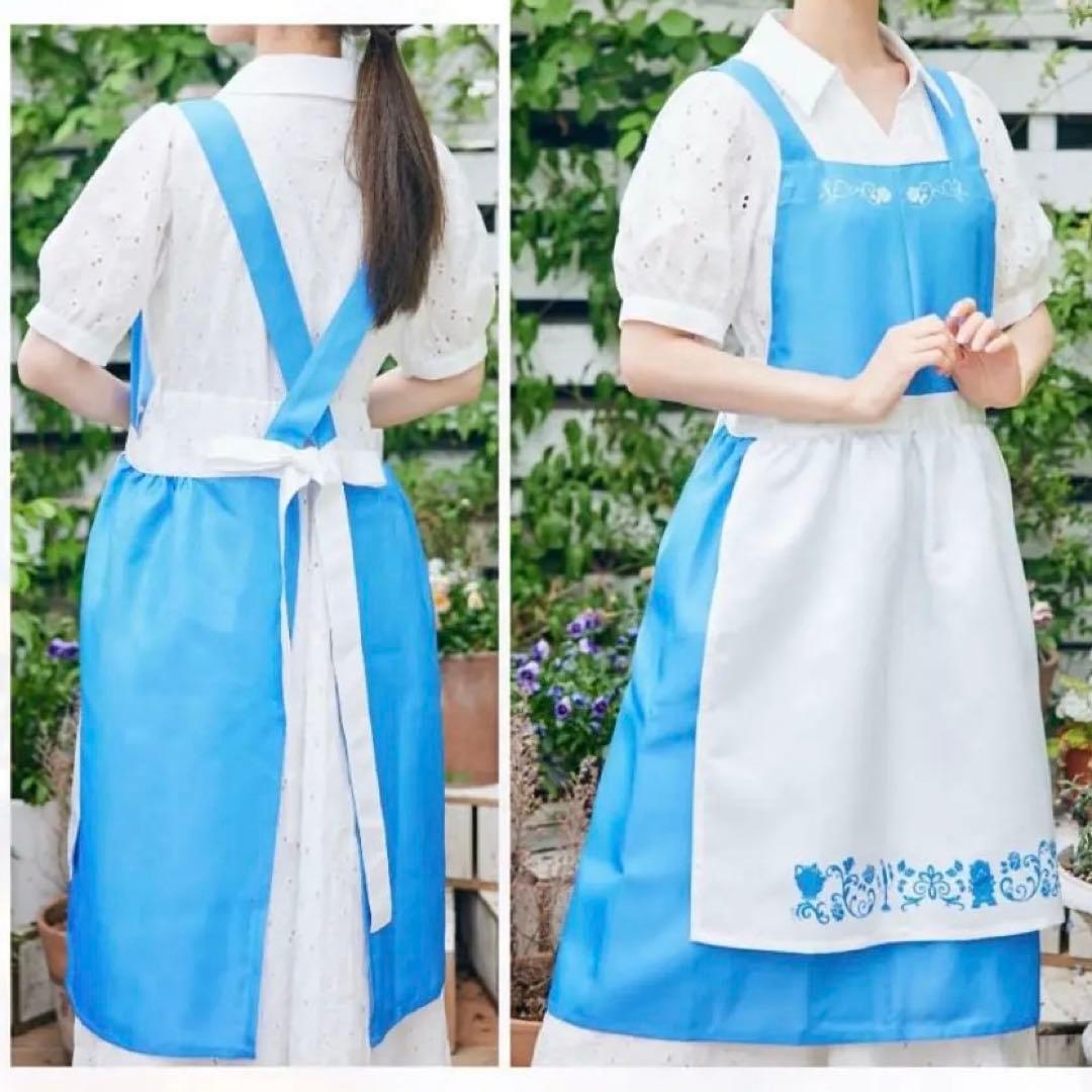【新品タグ付き、オンライン購入】町ベル　エプロン　ミラー　2点セットちはるコラボ