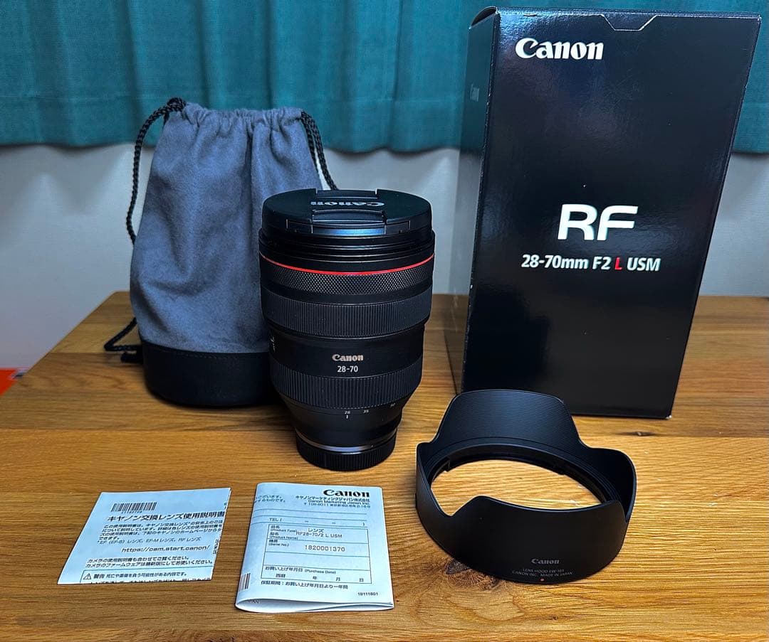 【新品】Canon RF 28-70mm F2 L USM ズームレンズ