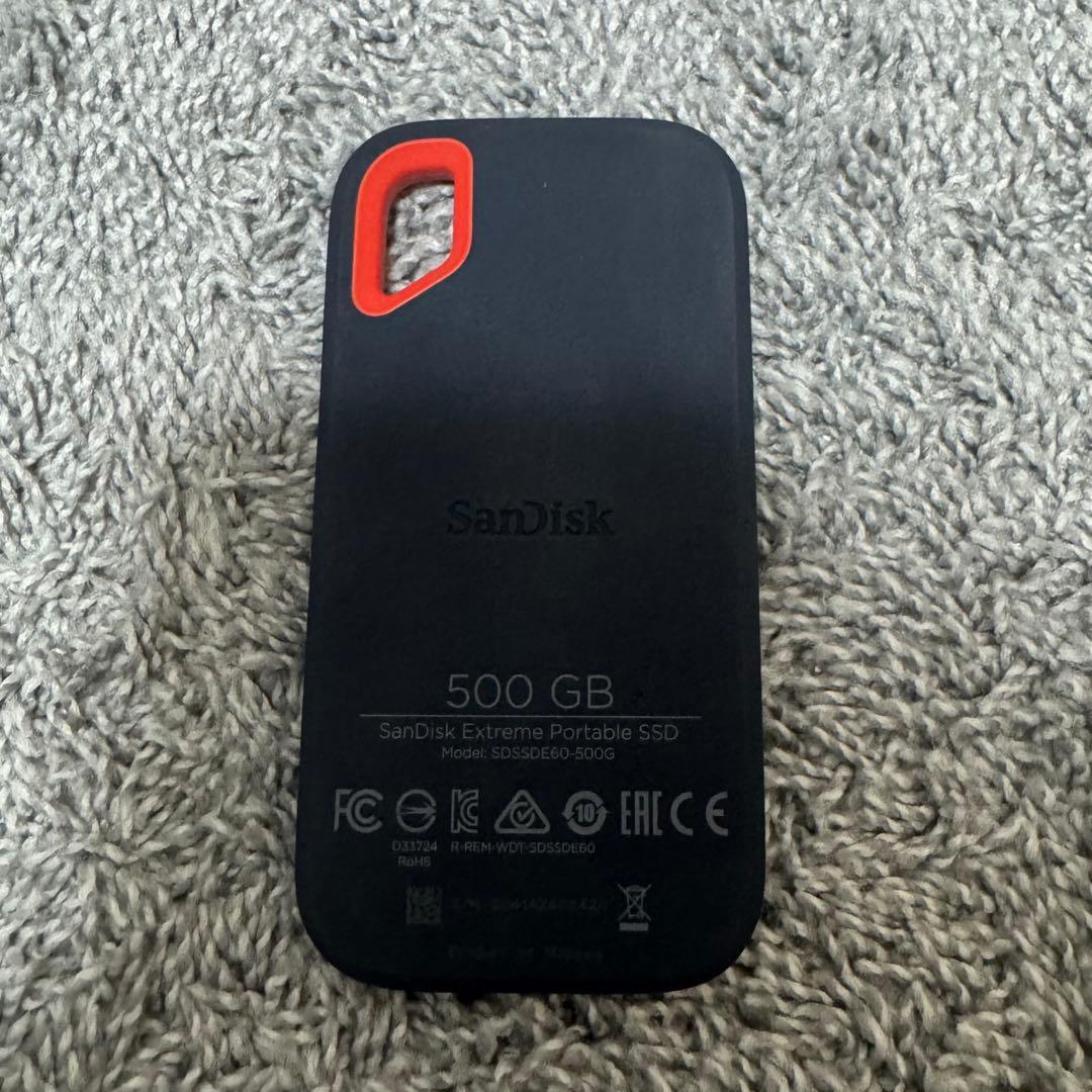 SanDisk ポータブルSSD 500GB SDSSDE60-500G