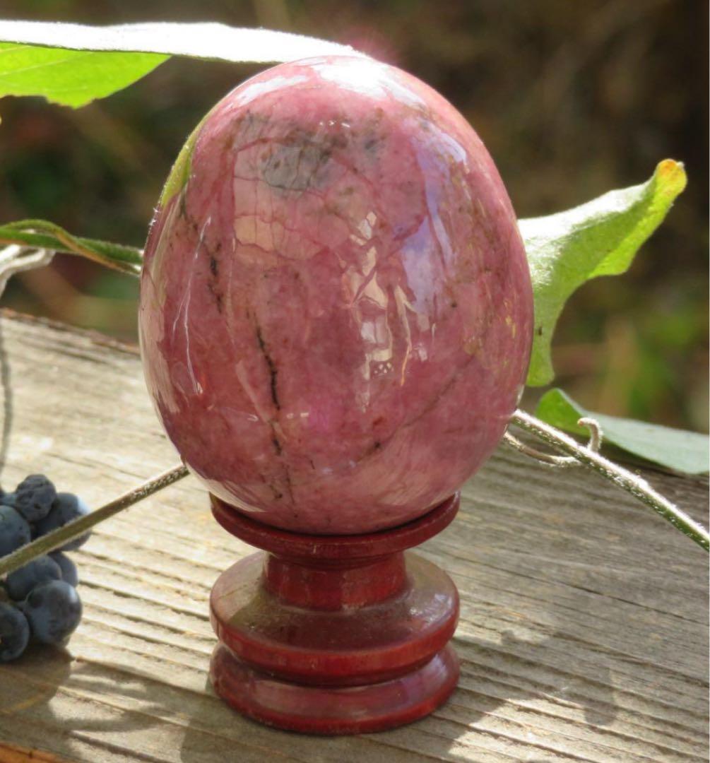 心身のバランスを整える　卵型【ロードナイト】スフィア　香港にて購入した丸玉