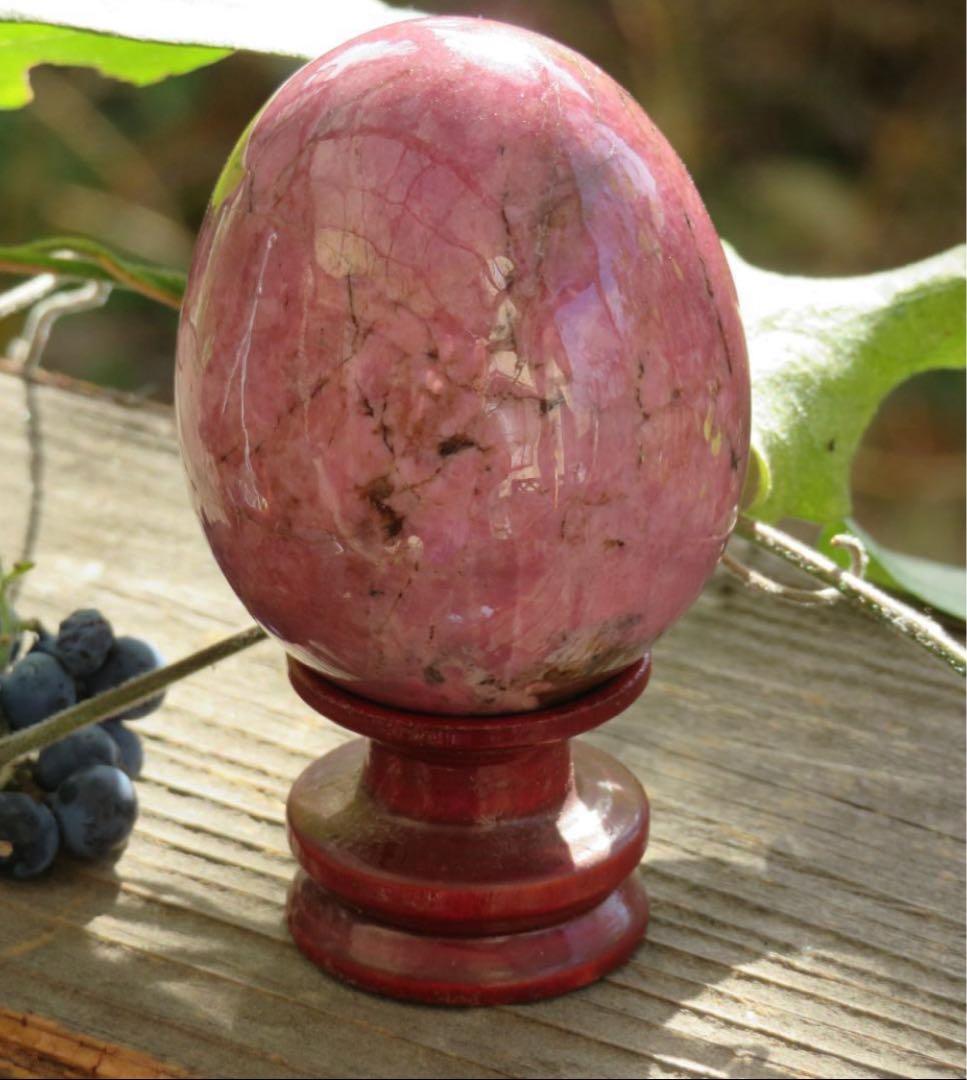 心身のバランスを整える　卵型【ロードナイト】スフィア　香港にて購入した丸玉