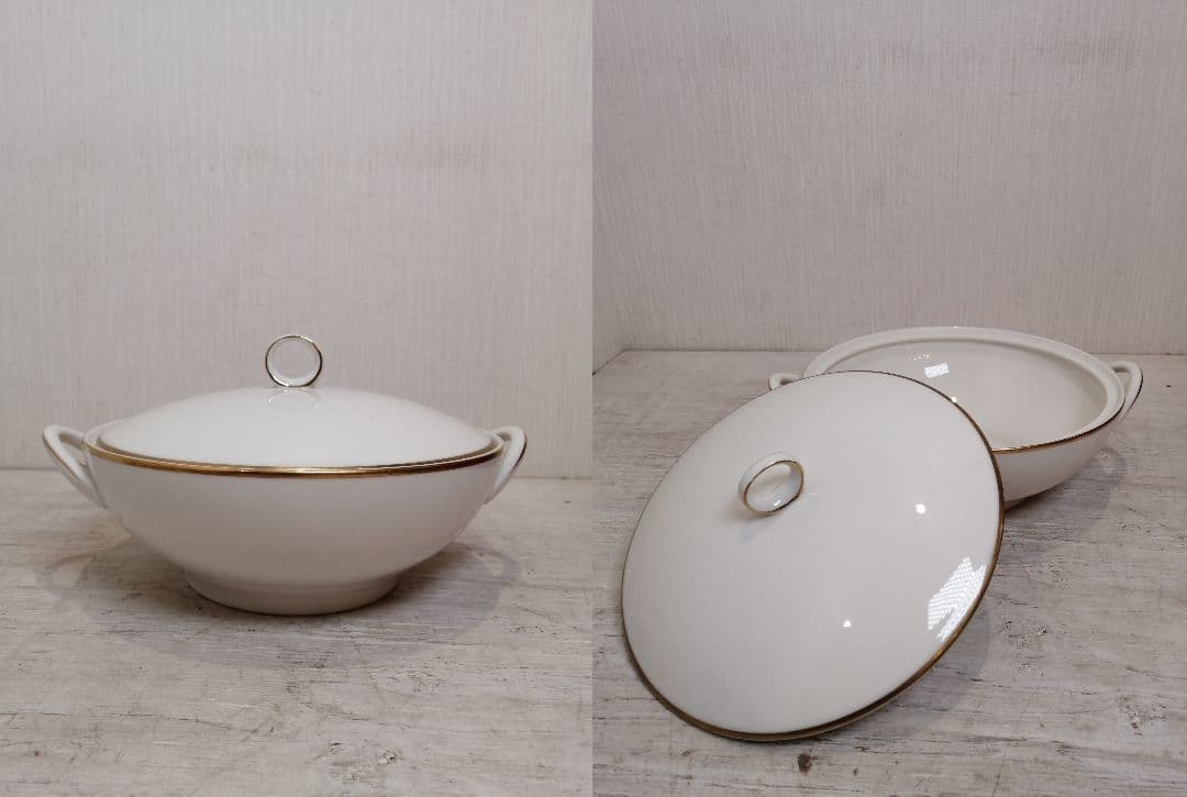 iΦ【まとめ売り】18点 ノリタケ アイボリーチャイナ プレート ポット