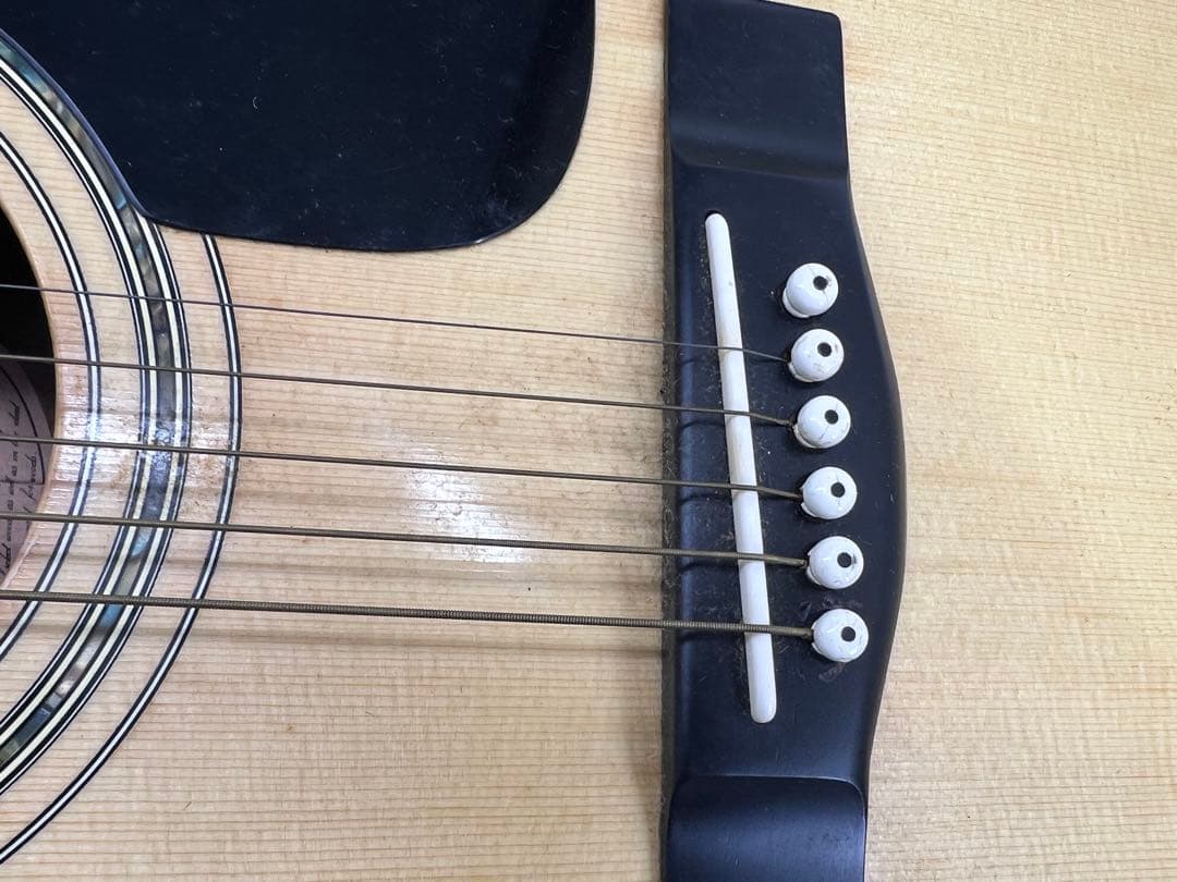 YAMAHA FG-300J 黒ラベル　ビンテージ　ケース付き