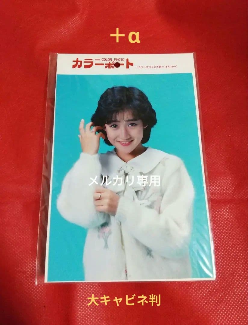 岡田有希子さんのメモリアルフォトアルバム(40枚)＋α