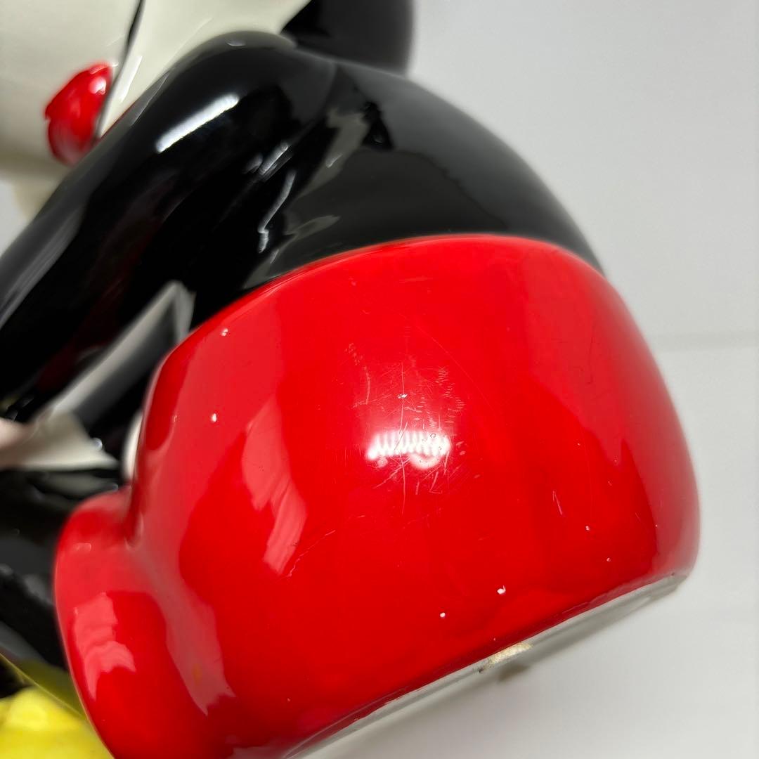 ディズニーランド　ミッキー　ミニー　陶器　置物　2体セット