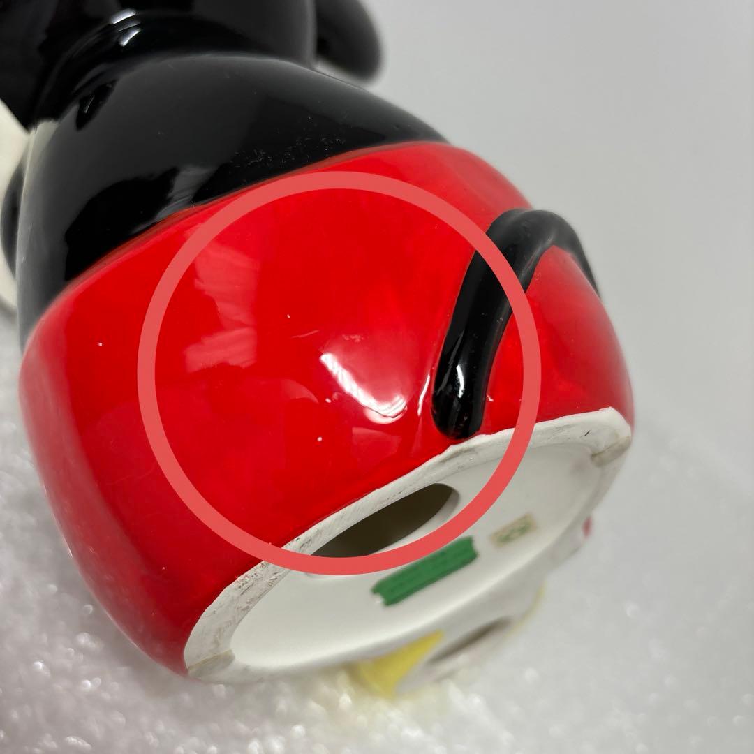 ディズニーランド　ミッキー　ミニー　陶器　置物　2体セット