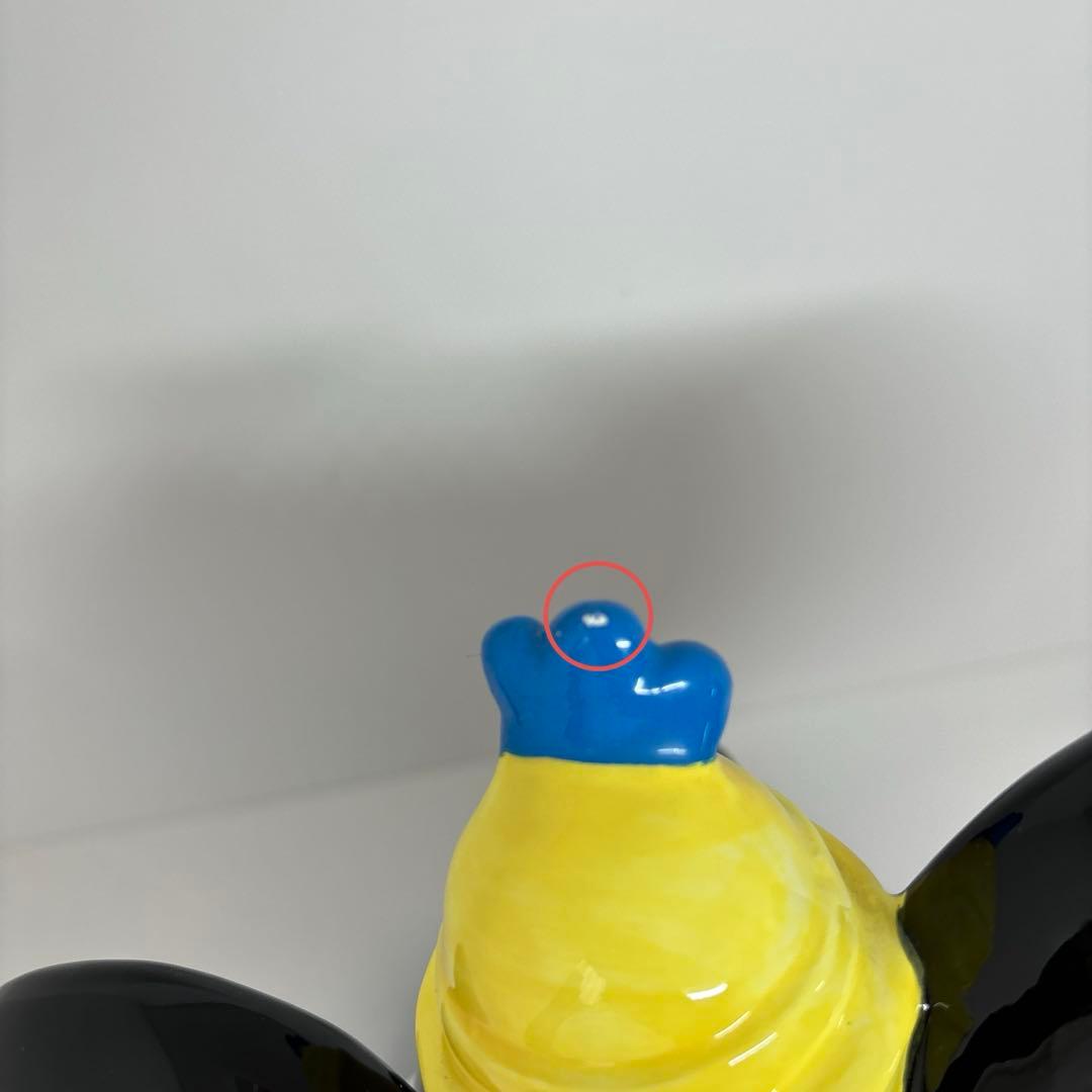 ディズニーランド　ミッキー　ミニー　陶器　置物　2体セット