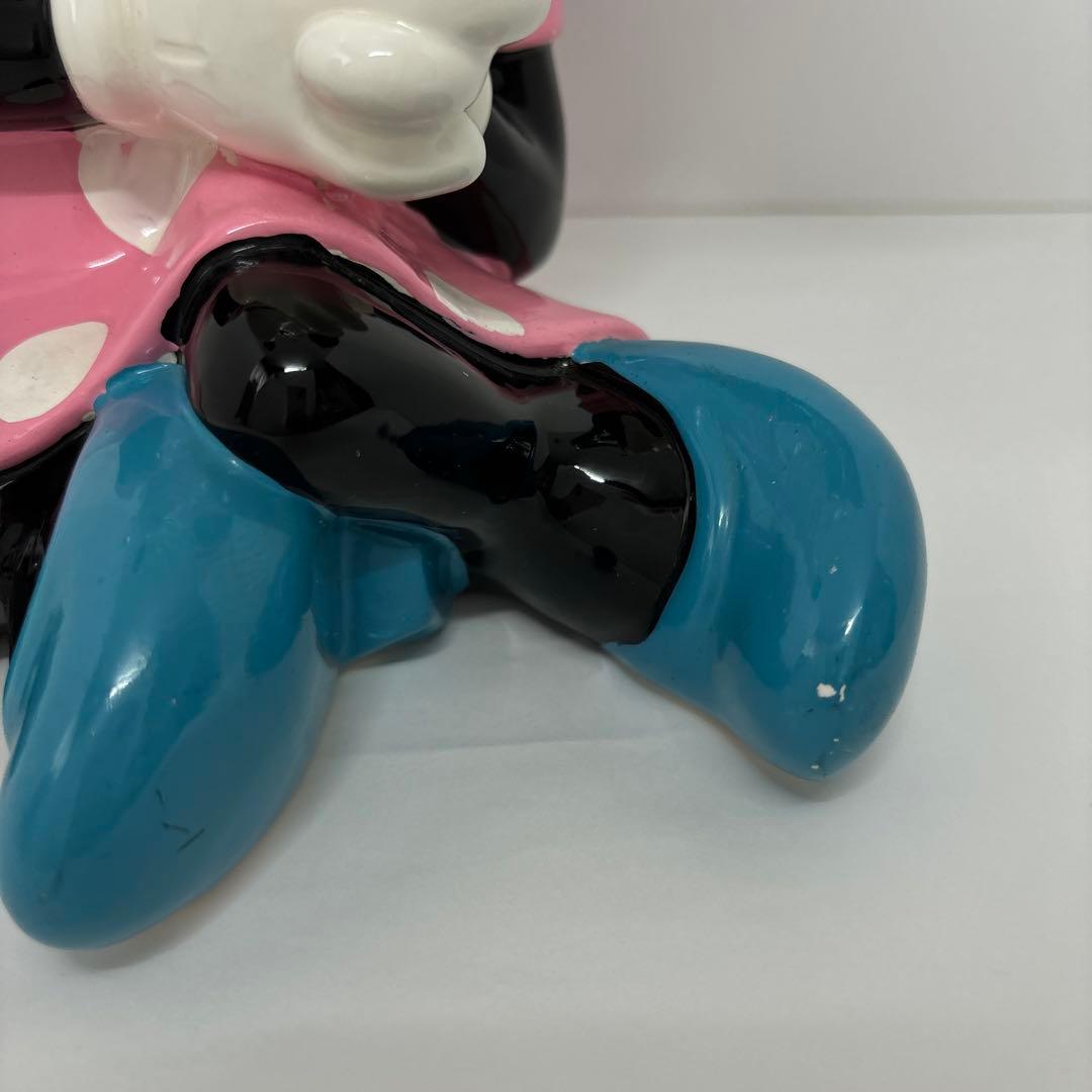 ディズニーランド　ミッキー　ミニー　陶器　置物　2体セット