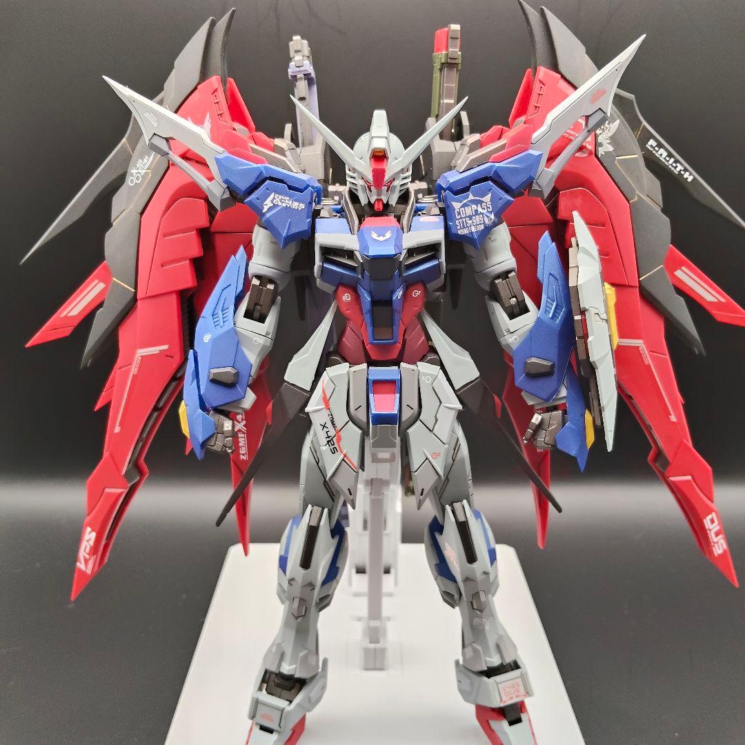 （MG 1/100size）デスティニーガンダム 塗装 完成品