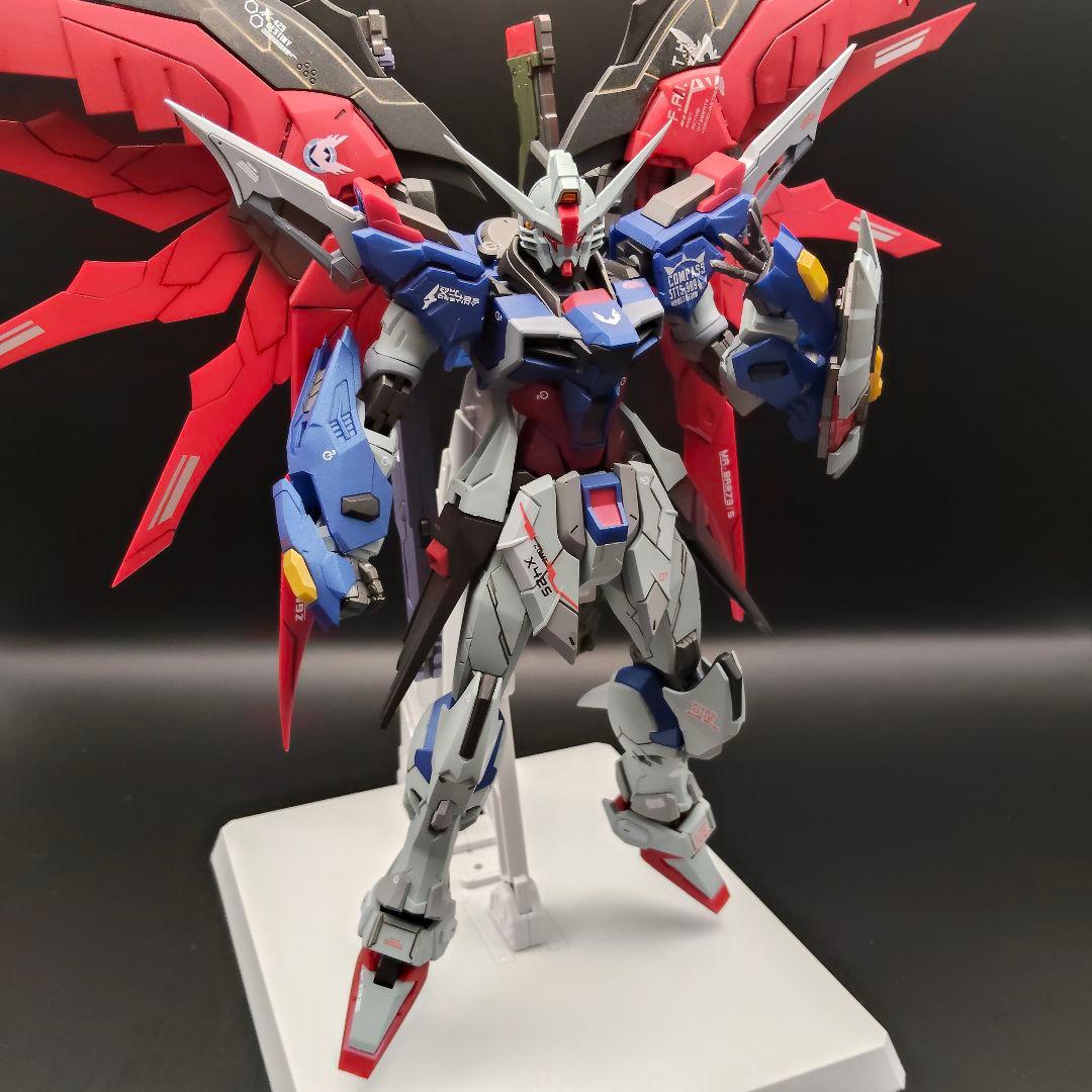 （MG 1/100size）デスティニーガンダム 塗装 完成品