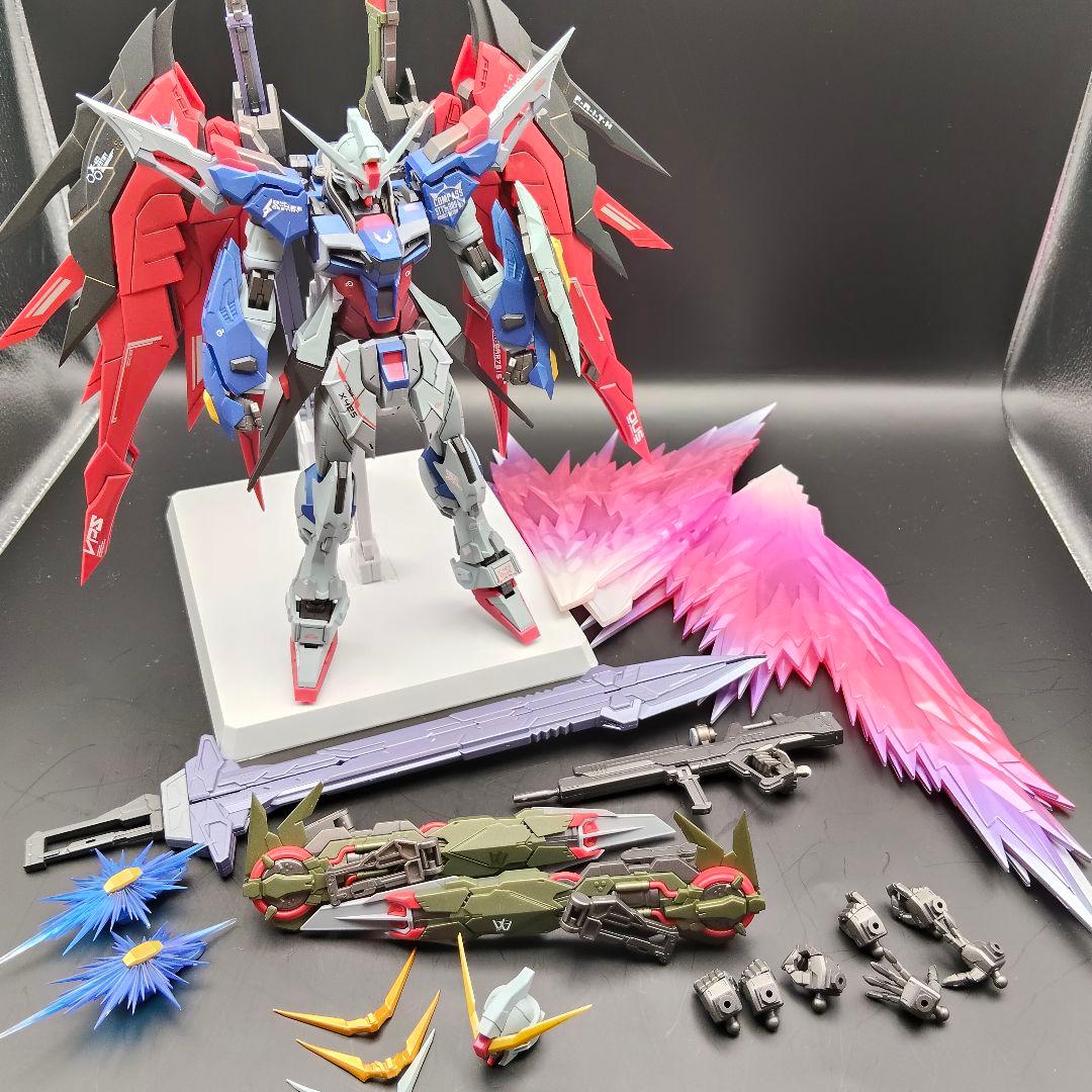 （MG 1/100size）デスティニーガンダム 塗装 完成品