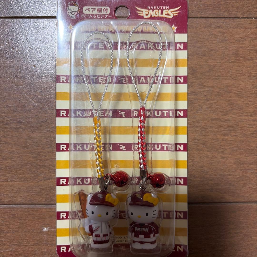 ハローキティ　プリティーリーグ　野球　根付け　まとめ売り