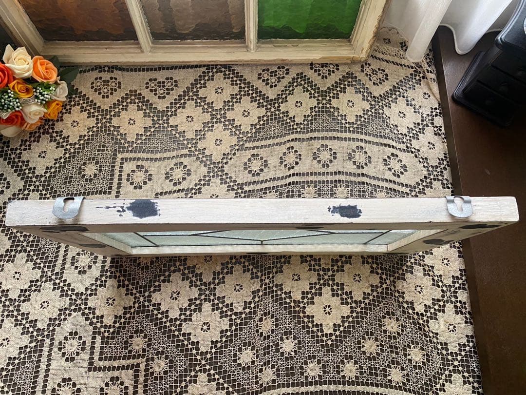 希少 建具 窓枠 昭和レトロ レトロガラス インテリア アンティーク ビンテージ