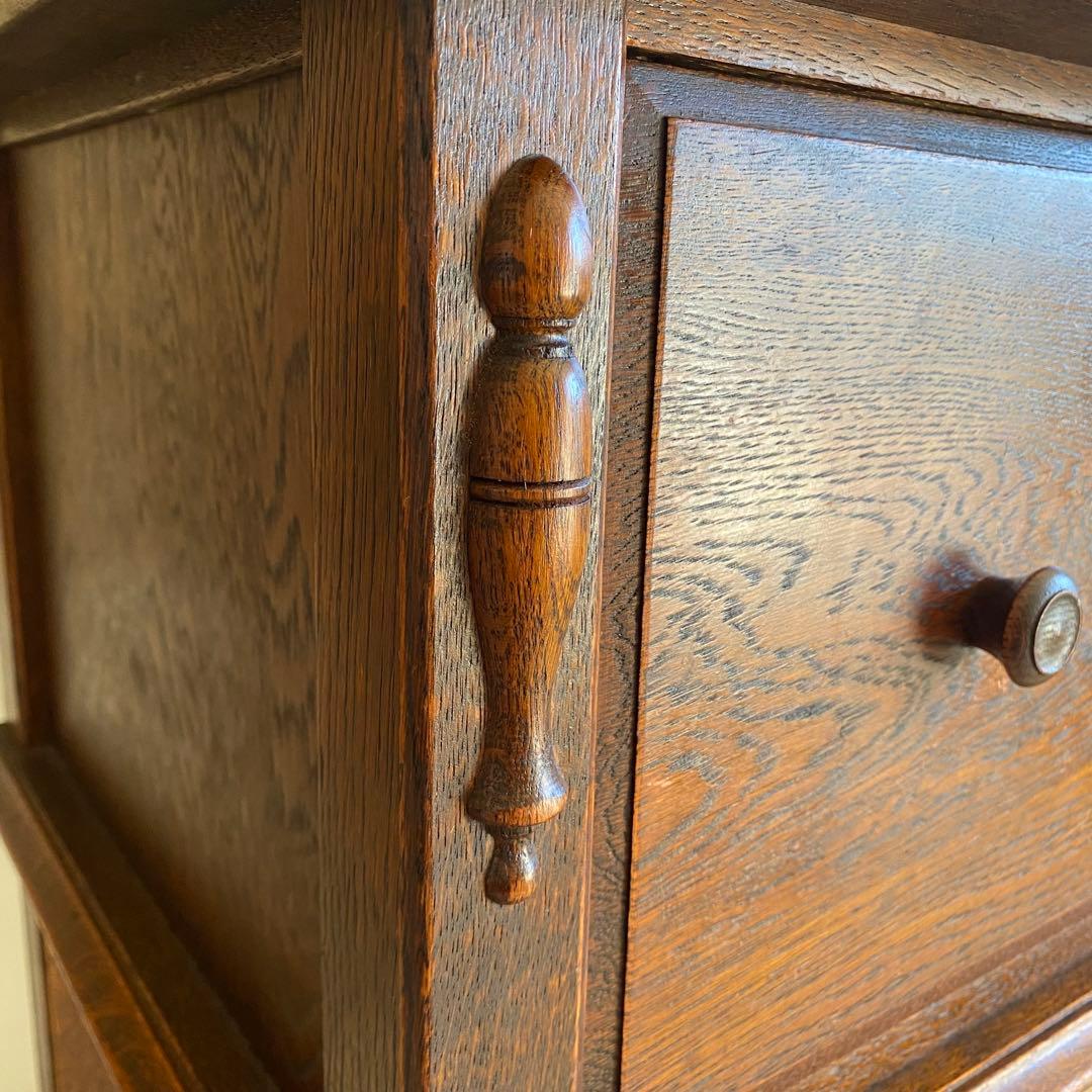 美品　三越ブルージュ　三越　ドレッサー　デスク　英国カントリー　三越家具　オーク