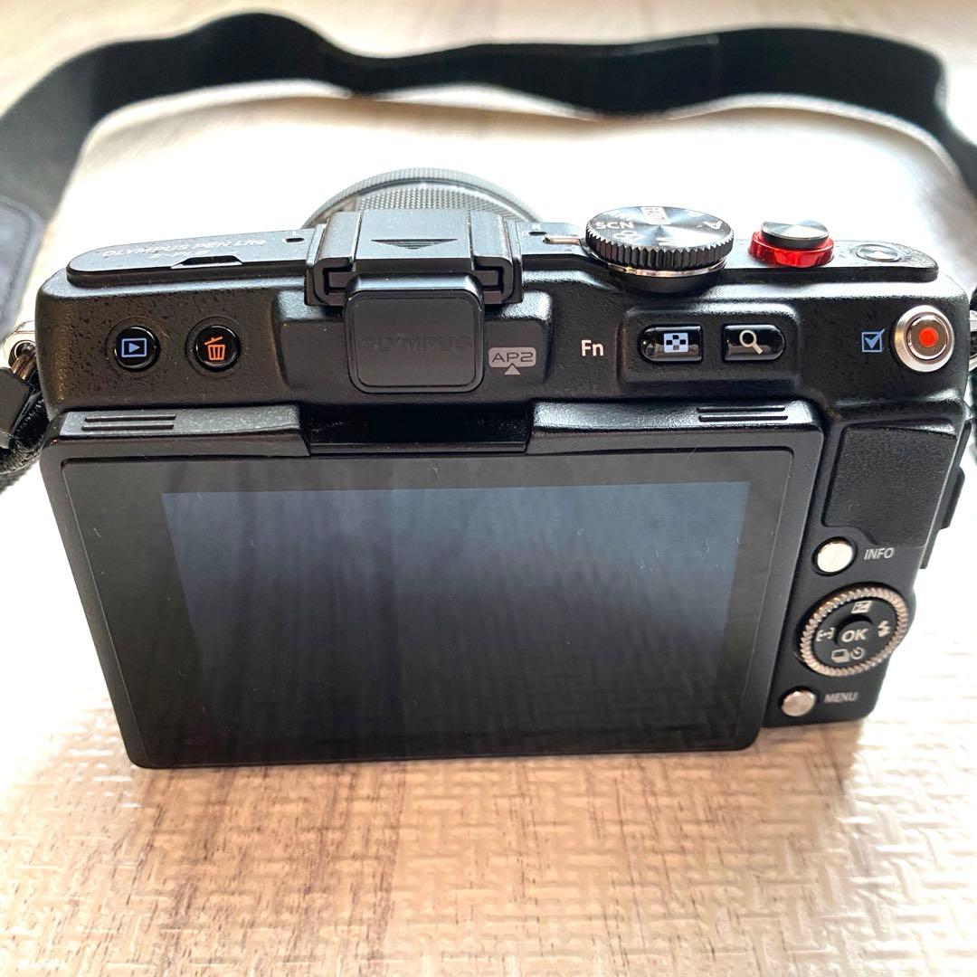 OLYMPUS PEN Lite E-PL6 ミラーレス一眼 ブラック 美品
