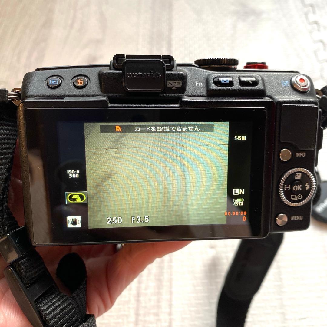 OLYMPUS PEN Lite E-PL6 ミラーレス一眼 ブラック 美品