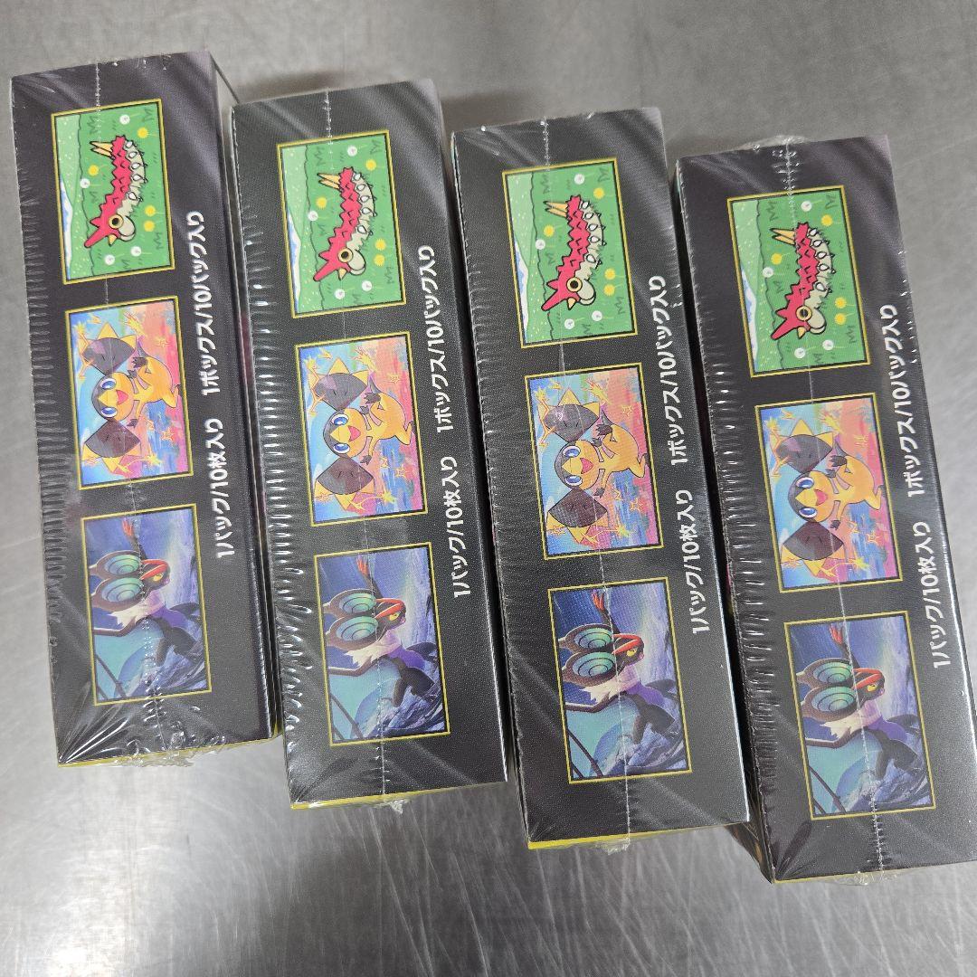新品未開封 ポケモンカード MEGAドリームex シュリンク付き 4BOX