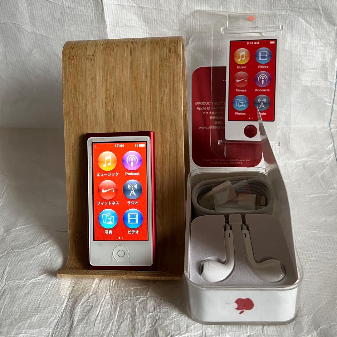 アップル iPod nano 第7世代 MKN72 プロダクトレッド ユーズド