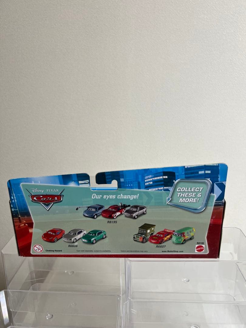 カーズ、マテル、BERT、マッティ、マックィーン、ラモーン、メーターアイチェンジ