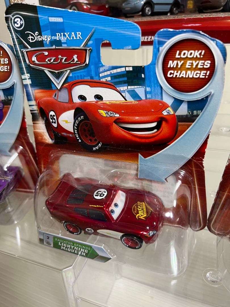 カーズ、マテル、BERT、マッティ、マックィーン、ラモーン、メーターアイチェンジ