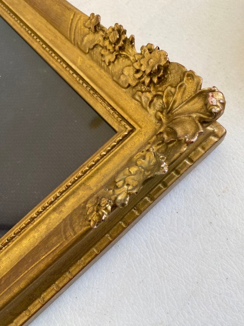 妖精と月の刺繍　額入り　Moon Fairy Spirit クロスステッチ