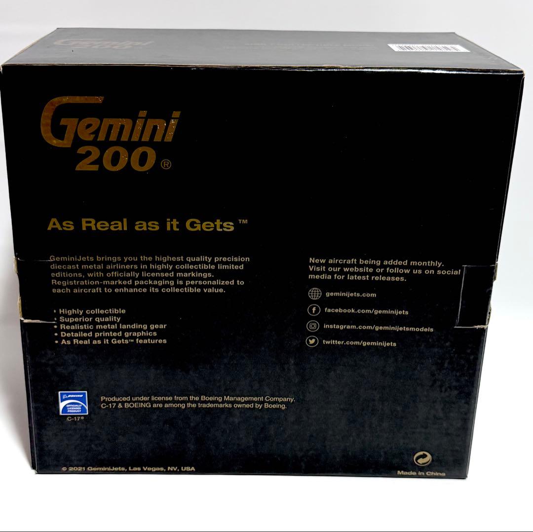 航空機・ヘリコプター Gemini 1/200 C-17 Globemaster III