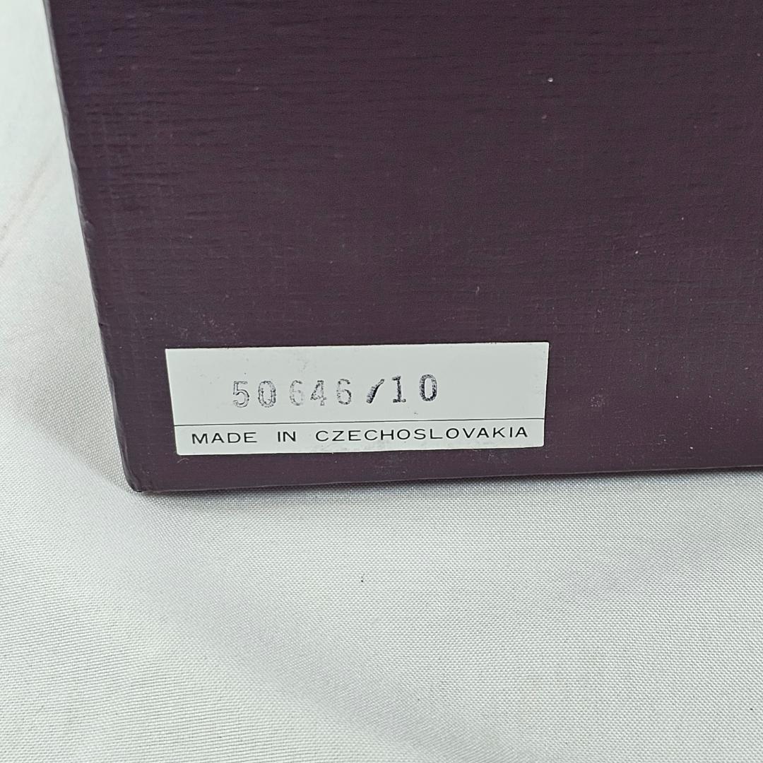 入手困難✨ボヘミアガラス フラワーベース 花瓶 レトロ 希少