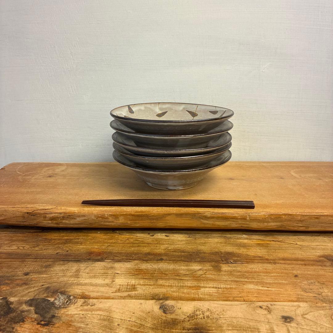新品　陶器　陶芸作家　浅鉢5個　660