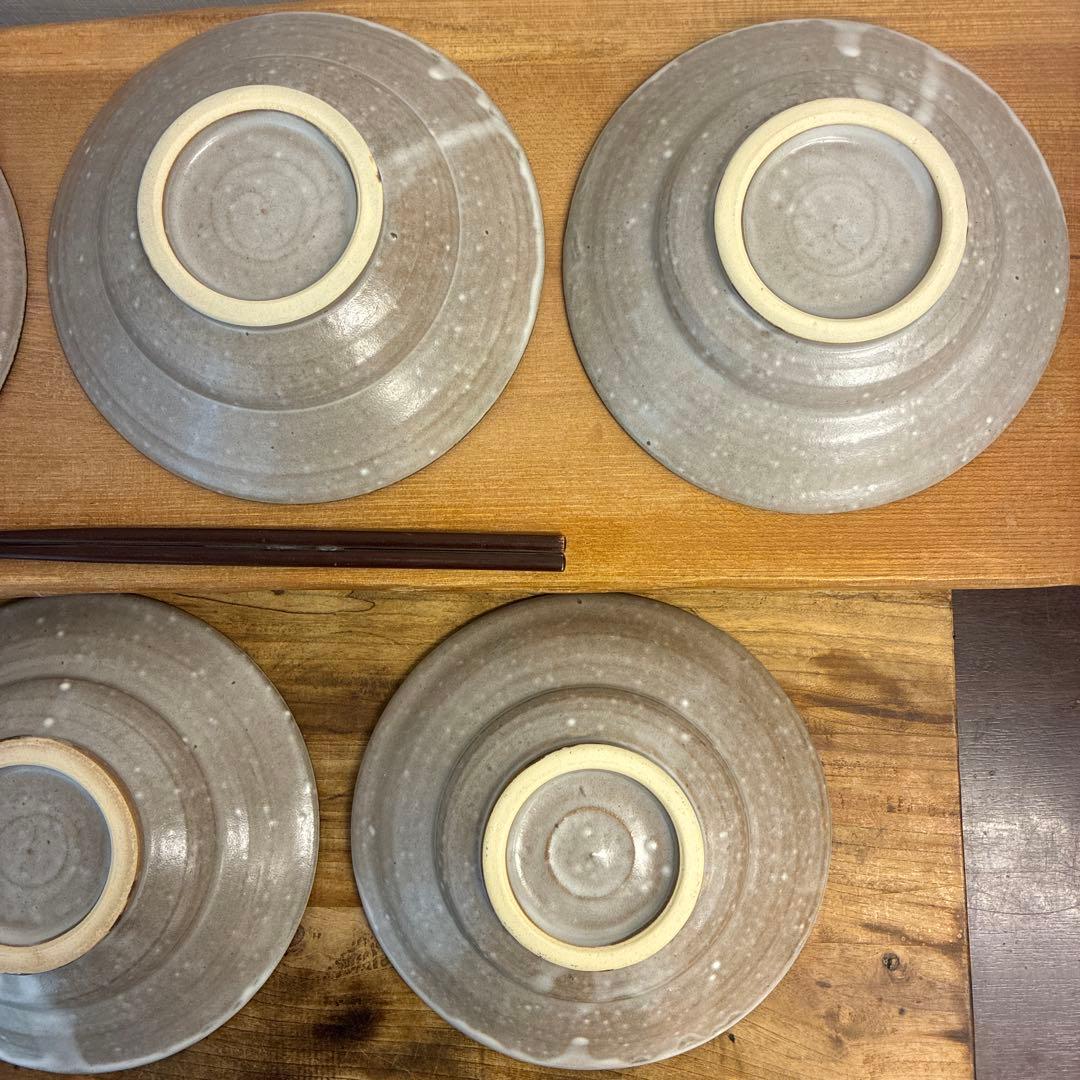 新品　陶器　陶芸作家　浅鉢5個　660