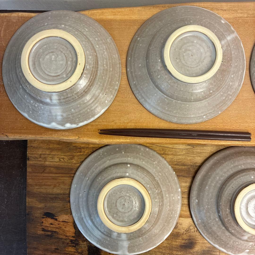 新品　陶器　陶芸作家　浅鉢5個　660