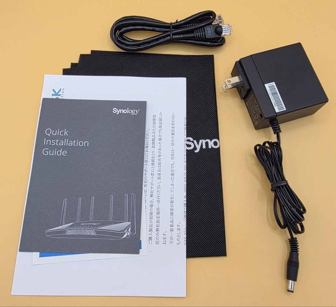 Synology RT6600ax トライバンドWi-Fi 6ルーター ③