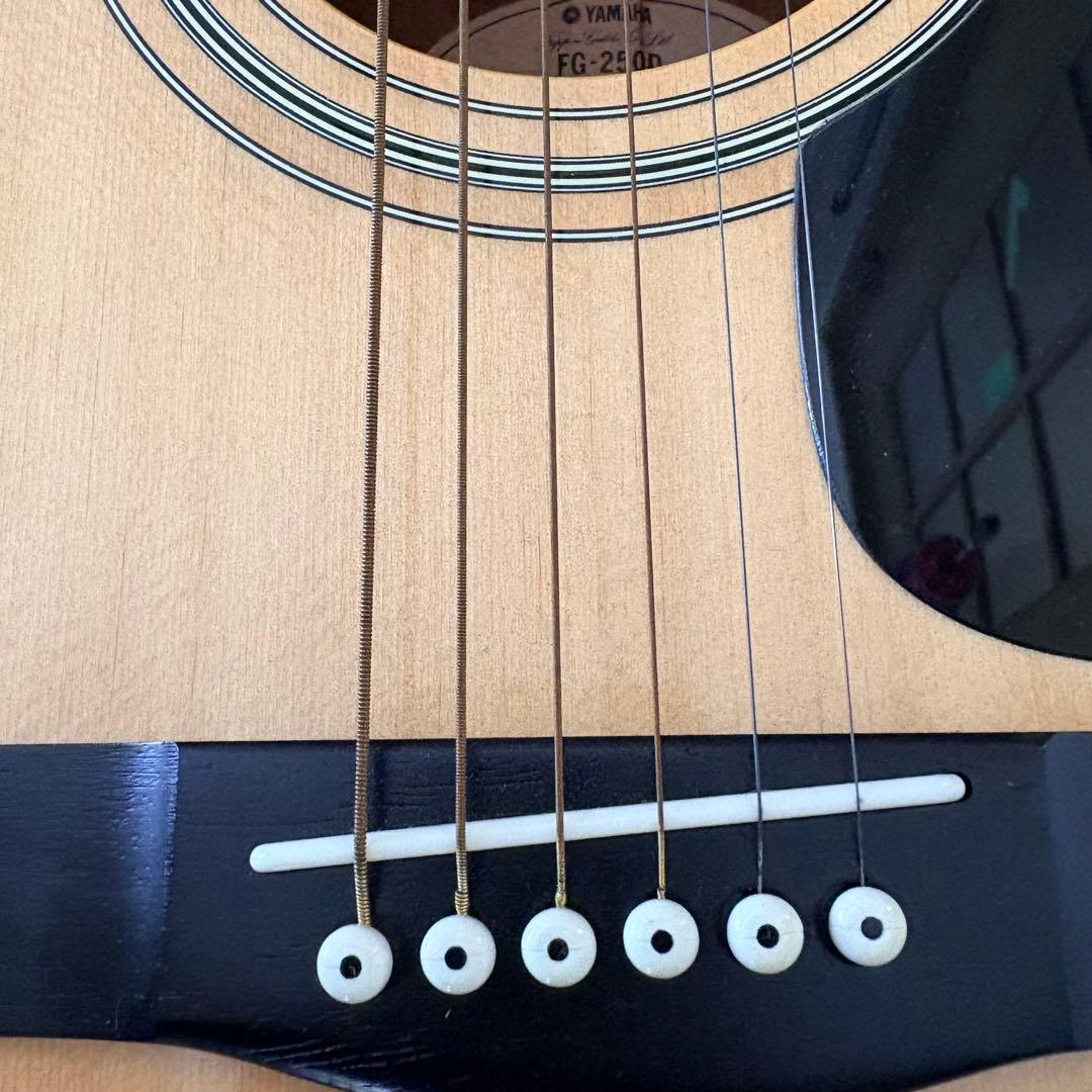 YAMAHA ヤマハ FG-250D ハードケース ストラップ付き アコギ