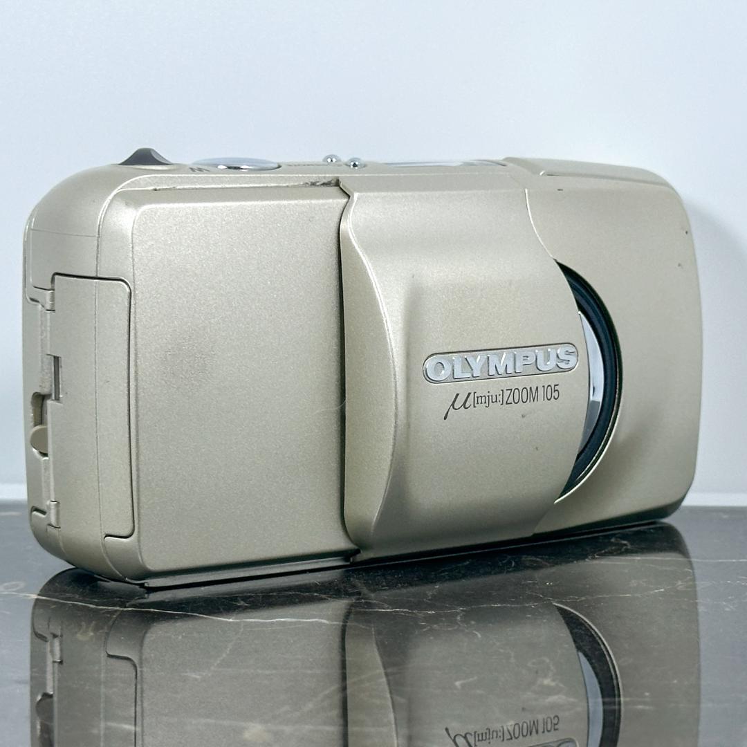 【動作品】OLYMPUS　μ zoom 105　コンパクトカメラ　動作確認済み◯