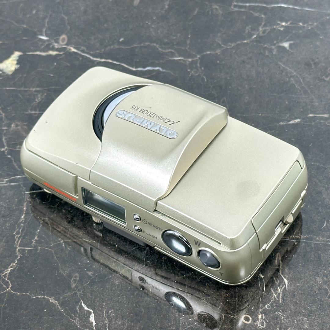 【動作品】OLYMPUS　μ zoom 105　コンパクトカメラ　動作確認済み◯