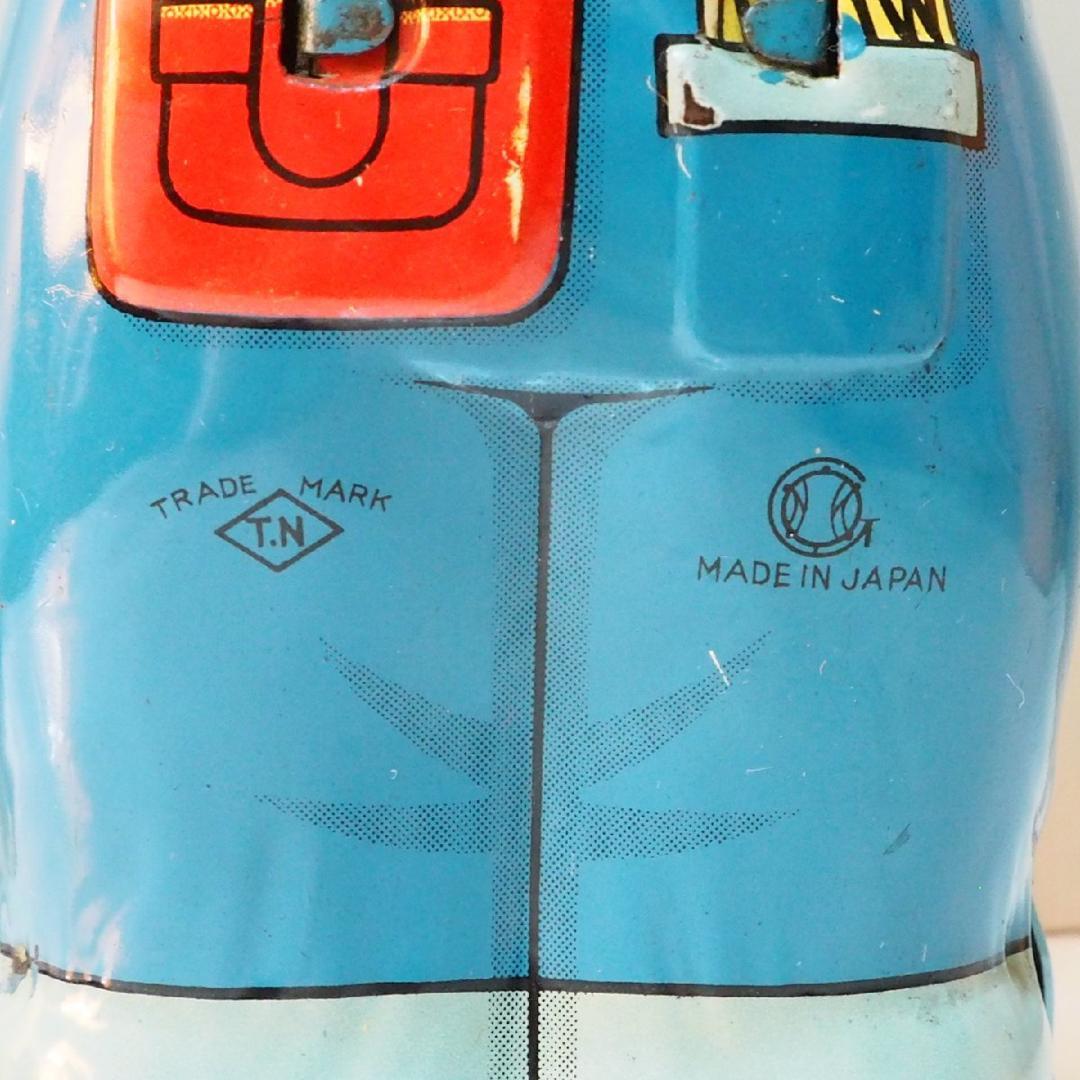 野村【 シャッターバグ カメラ小僧 動作不良】ブリキ製 人形 TIN 箱はコピー
