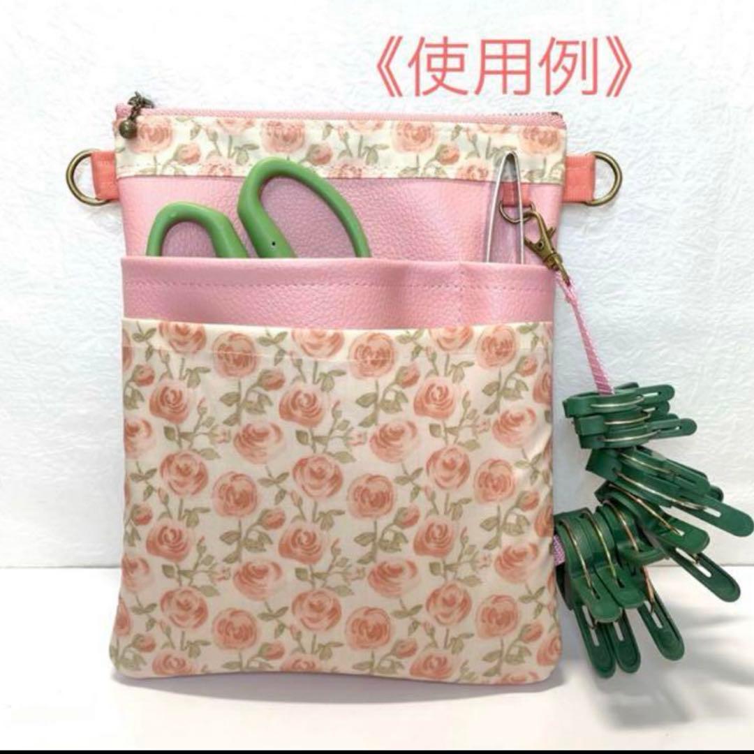 ♥︎Blue♡rose♡♠︎オーガナイザー ♠︎ 作業ポーチ