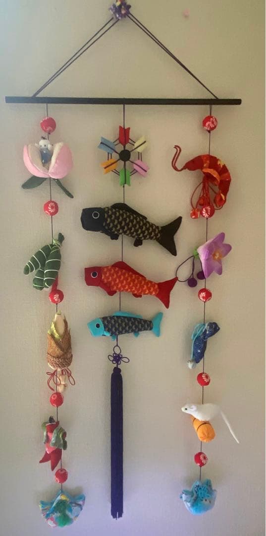 吊るし飾り　端午の節句　鯉のぼり　ハンドメイド現品限り