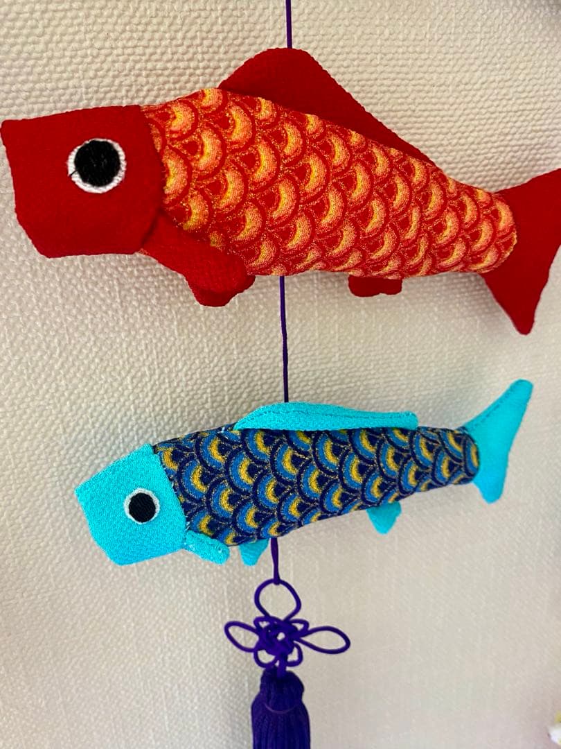 吊るし飾り　端午の節句　鯉のぼり　ハンドメイド現品限り