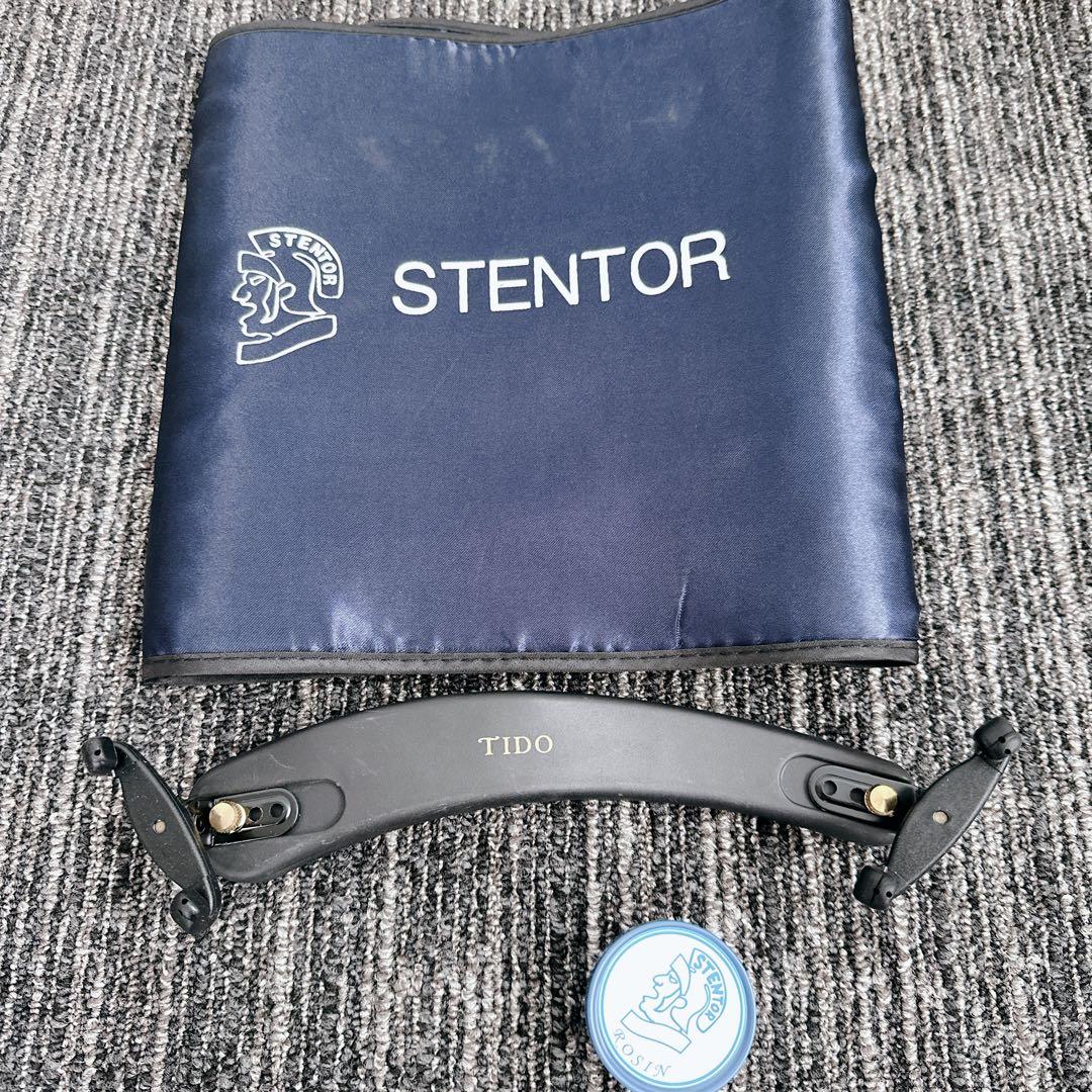 美品 Stentor ステンター ビオラ 15.5 初心者 弓 ケース付 貝装飾